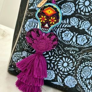 RETIRED DESIGN! Consuela “Catrina” bag charm!